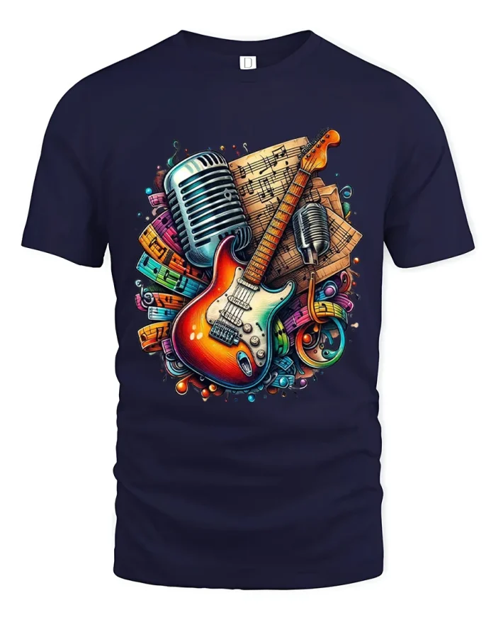 Cute Dalmatian Puppy Playing With Ball Adorable Graphic Tee - navy t-shirt on white background