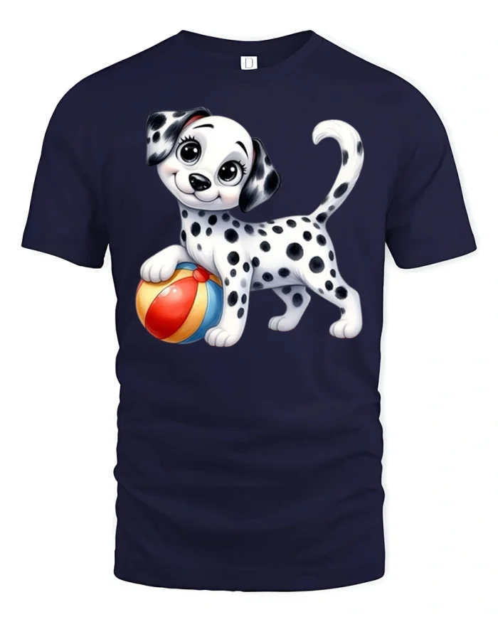 Native Warrior And Spirit Wolves Letter C Artistic Graphic Tee - navy t-shirt on white background