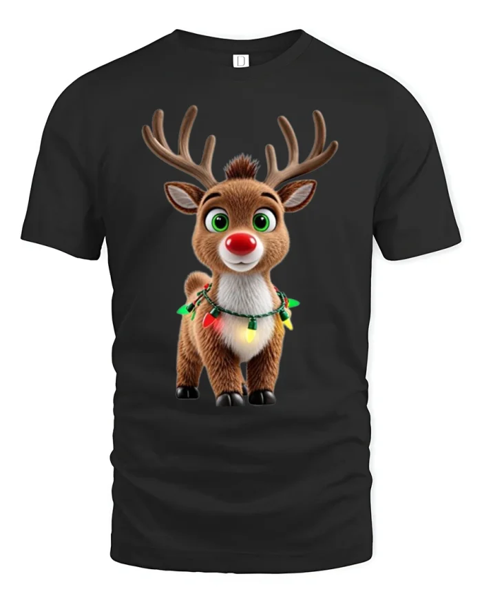 Cute Colorful Kittens Tshirt Adorable Cartoon Cat Group Art - black t-shirt on white background