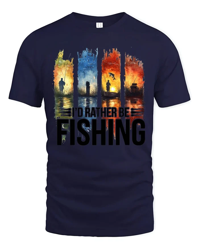 Neon Spirit Wolf Fire Symbol Dark Fantasy Graphic Tshirt - navy t-shirt on white background