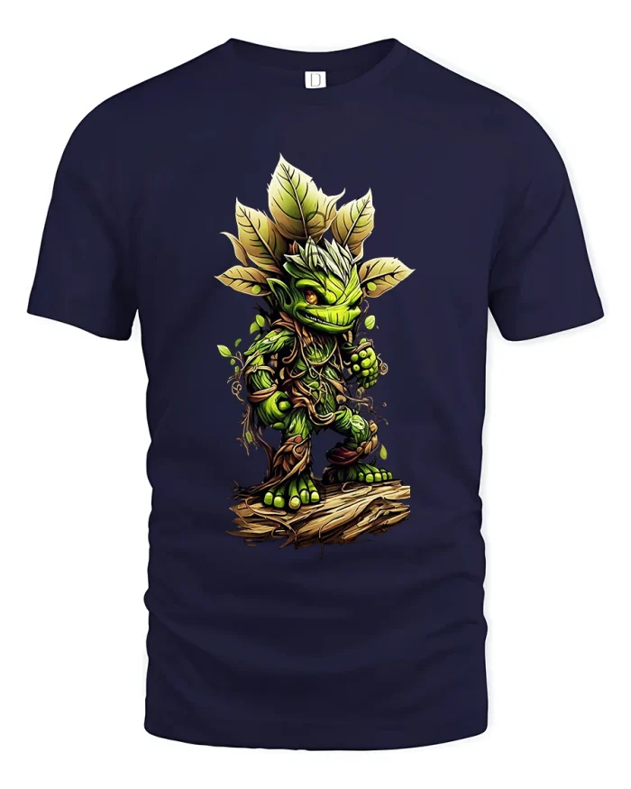 Majestic Bald Eagle Wings Graphic Tshirt With Bold Freedom Spirit - navy t-shirt on white background