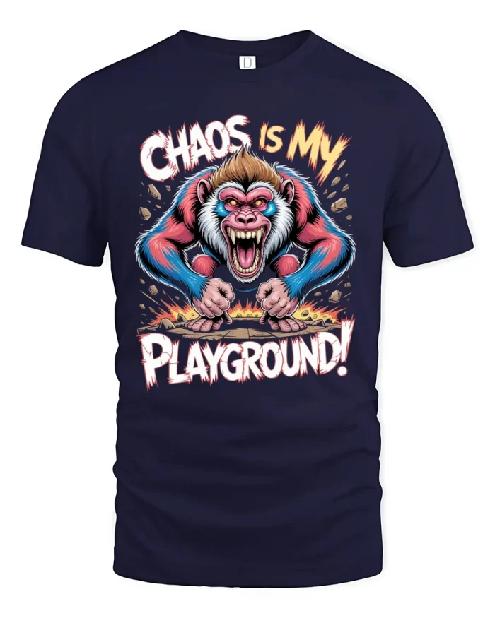 Funny Rich Teddy Bear Money Cartoon Graphic Tee Cute Humor - navy t-shirt on white background