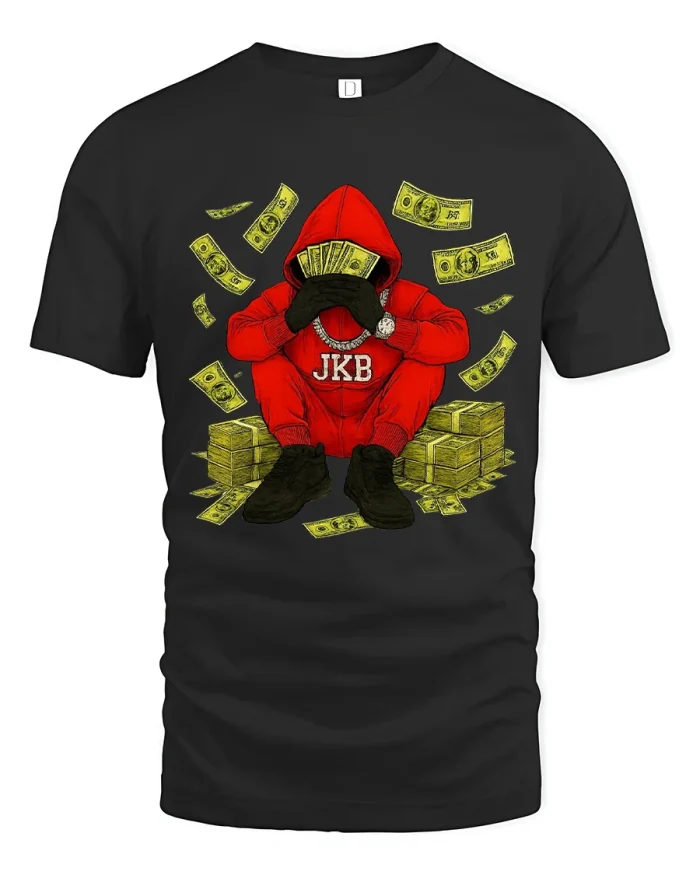 Angry Tree Monster Chainsaw Graphic Tshirt With Wild Energy - black t-shirt on white background