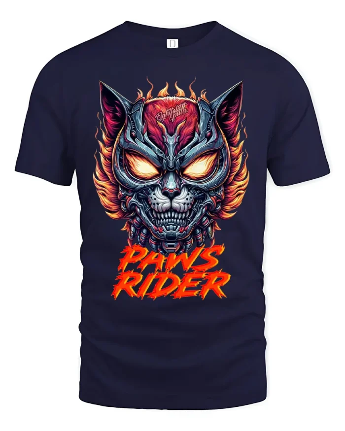 Cute Bluebird Trio Graphic Tee Adorable Singing Bird Art - navy t-shirt on white background