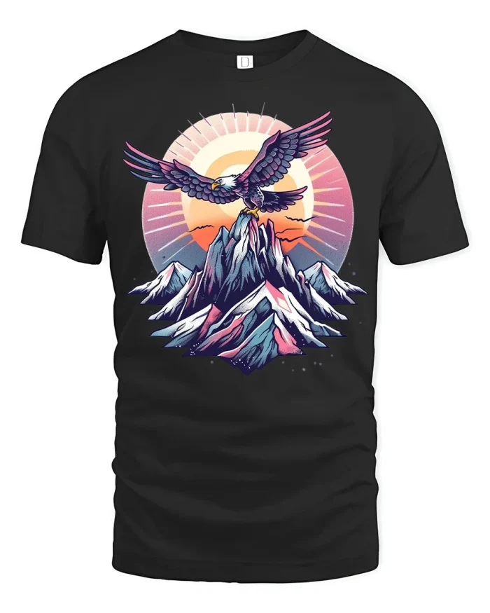 Glitch Art Aesthetic Graphic T Shirt Abstract Digital Style - black t-shirt on white background