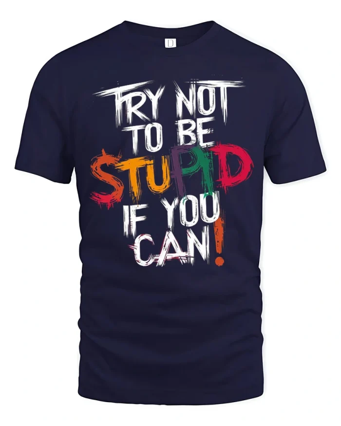 Dont Stop If You Are Tired Keep Going Motivational T Shirt - navy t-shirt on white background