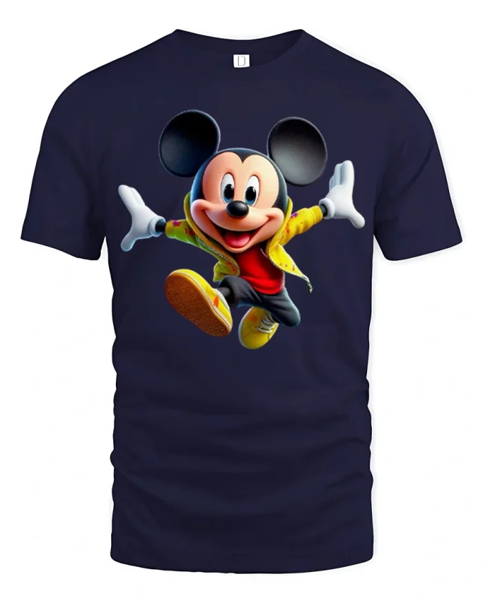 Graphic T Shirt Cute Saint Patrick Tee - navy t-shirt on white background