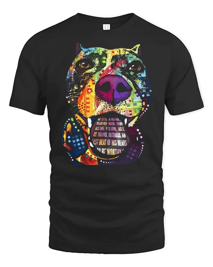 Cute Pomeranian Puppy Denim Pocket Flowers Graphic Tee - black t-shirt on white background