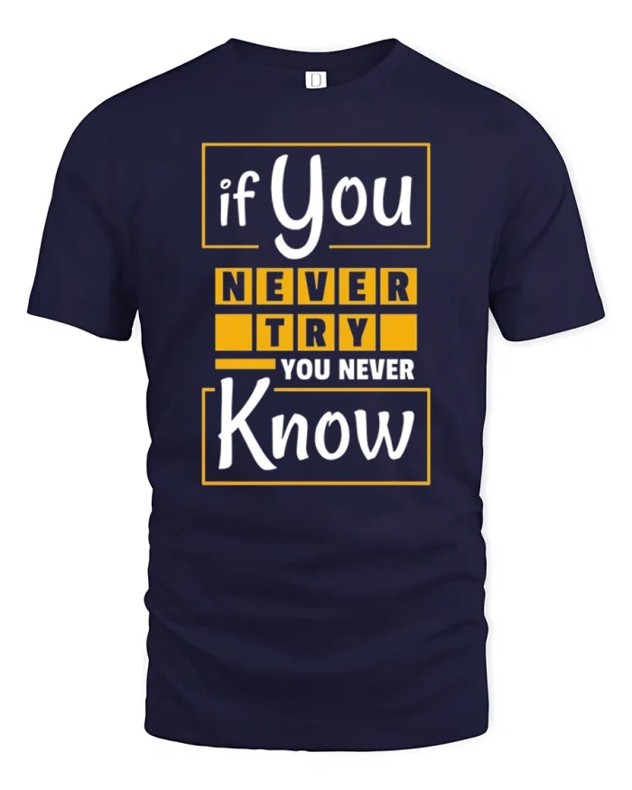 Reaping The Consequences Of My Own Actions T-Shirt - navy t-shirt on white background