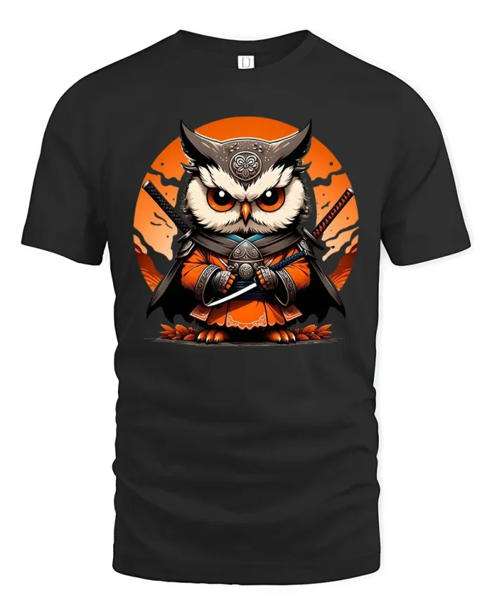 Retro Cat Drinking Water Tiger Reflection Soft Cotton T Shirt - black t-shirt on white background